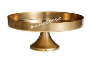 Soporte decorativo de corona de oro con cristales, nuevo diseño moderno, elegante, para pastel - Product Image 2