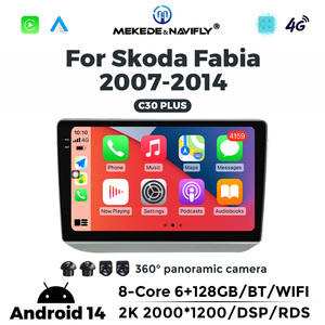 MEKEDE & NAVIFLY <span class=keywords><strong>X</strong></span> SERIES Android Car Head Unit Navegación GPS Car-play 8 Core Wireless Car-play para <span class=keywords><strong>Skoda</strong></span> <span class=keywords><strong>Fabia</strong></span> 2007-2014 - Product Image 2