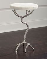 Table basse décorative moderne et luxueuse pour la maison Table basse artisanale de très grande qualité enduite d'or antique pour le bureau à domicile