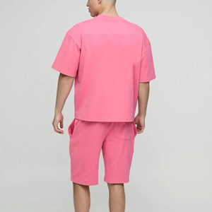 Hop Men's <b>Shirts</b> and Shorts Sets Polo <b>t</b> <b>Shirt</b> and Short <b>Suit</b> Zipper Polo <b>t</b> <b>Shirt</b> and Short Set Wholesale Rate OEM Customization - Product Image 3