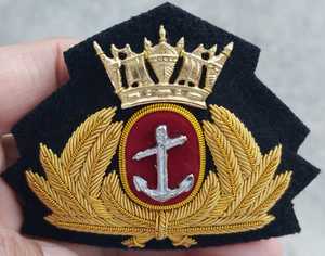 Insignes de Wok brodés à la main Étiquettes de vêtement en polyester durable avec fil d'aluminium Emblèmes du Zimbabwe Patchs Techniques tissées - Product Image 2