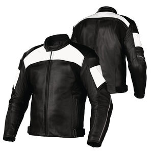 Chaqueta de Motociclista de Cuero para Hombre, Diseño Personalizado, de Alta Calidad, al Mejor Precio, Manga Larga, Secado Rápido, Transpirable e Impermeable para Invierno - Product Image 3