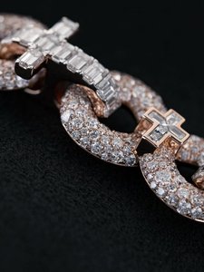 Iced Out Hip Hop 925 Sterling <b>Silver</b> With VVS Moissanite Diamond Custom Letter Wrist Wear Pendant <b>Necklace</b> <b>For</b> <b>Men</b> women - Product Image 2