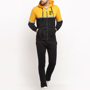 ชุดกีฬาสองชิ้นลำลองสำหรับผู้ชายชุดวอร์มออกแบบได้ตามต้องการสำหรับแฟชั่นฤดูหนาว - Product Image 1