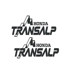 Autocollants pour réservoir de carburant et moteur de moto Honda Transalp, imperméables, lot de 2, autocollants maîtres pour une décoration élégante - Product Image 1