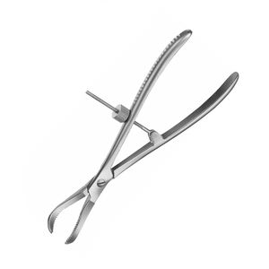 Instrumentos ortopédicos profesionales Fórceps de sujeción de huesos Fórceps de hueso quirúrgico de acero inoxidable alemán - Product Image 4