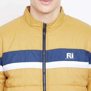 2025 veste d'hiver à col montant surdimensionné pour hommes Style bulle 100% Polyester tenue décontracté avec logo avant vente en ligne - Product Image 6