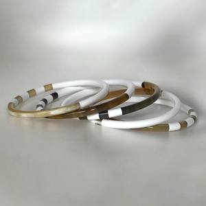 กำไลข้อมือแฟชั่นสร้อยข้อมือฮอร์นทำมือกำไลข้อมือเครื่องประดับเขาขายส่ง - Product Image 2