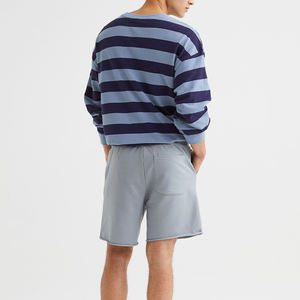 Pantalon de survêtement de sport d'été personnalisé pour hommes Shorts de sport en coton éponge écologique design décontracté uni pour la course à pied - Product Image 4