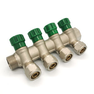 Groothandel 1-weg-6-weg-spruitstuk Met Kogelklep Pex-Fitting Voor Vloerverwarming Hvac Thermostaatverdeler - Product Image 3