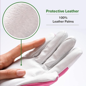 Gants en cuir sur mesure avec équipement de protection personnelle des mains en caoutchouc pour les travaux extérieurs Jardinage Caractéristiques de sécurité Soudage ODM