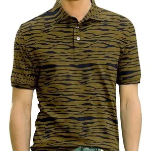 2023 Pakistan Made Men's Top Quality OEM Custom Fashion Design Summer Plain Printed Short Sleeve Shirt