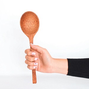 Espátula de coco hecha a mano, nuevos utensilios y utensilios de cocina, espátulas de madera para cocinar salteado - Product Image 5