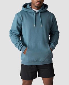 Sudaderas con Capucha Lisas de Algodón 100% de Alta Calidad para Hombre, Estilo Casual de Invierno, Tallas Grandes, Venta al por Mayor, Suministro a Granel - Product Image 2