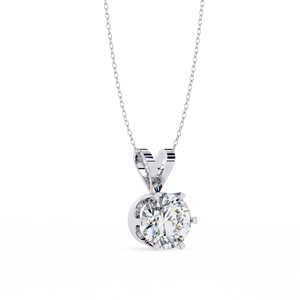 Fabulous 18K Gold Women's Pendant Lab Grown Diamond Charm - Product Image 4