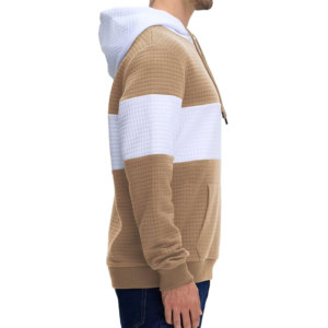 Sweat à capuche thermique Streetwear de qualité supérieure hommes femmes | 100% coton pull d'hiver teint uni Logo personnalisé sweat à capuche surdimensionné - Product Image 3