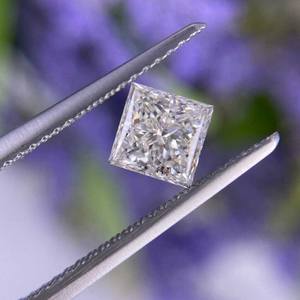 Diamant de laboratoire blanc de 5,00 mm, taille princesse, forme ronde, certifié IGI, pour la fabrication de bijoux d'anniversaire, diamant CVD - Product Image 6