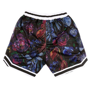 Pantalones Cortos de Malla con Logotipo Personalizado, Estilo Hip Hop, para Hombre, Verano, Entrenamiento, Fitness, Deportes, Baloncesto, Gimnasio, Cintura Alta Elástica con Bolsillo - Product Image 1