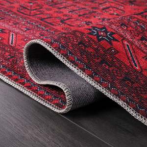 Tapis lavable Netline Home Studio Geometry Crimson Red Heritage - Product Image 5