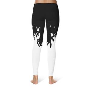 Customized Sublimated Mid-Waist Women's Full Length Leggings Breathable Seamless Knitted Activewear <b>Tummy</b> <b>Control</b> Casual Yoga - Product Image 1