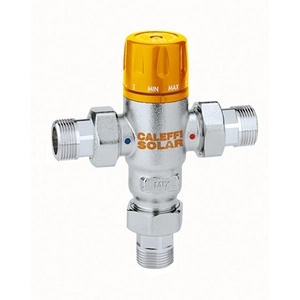Válvula de Control Termostática Ajustable de 3/4 Pulgadas Solar Max 100C con Prevención de Reflujo - Product Image 1