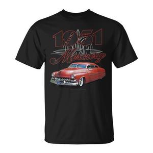 Camiseta 1951 Mercury Steve Gonzales 30 Lowrider Kustom Lead Sled, Ropa Promocional Premium - Product Image 1