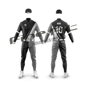 Logo personnalisé, uniforme de baseball pour hommes, maillot et pantalon de l'équipe, vêtements de sport respirants pour les matchs de ligue et de tournoi - Product Image 3