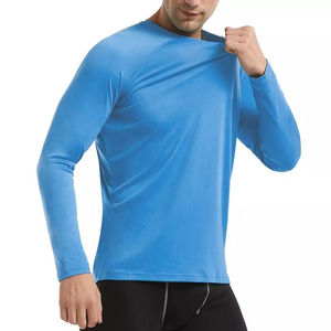 OEM Rash Guard Hombres Sublimación Impreso Spandex Rash Guard Gimnasio Surf Buceo Compresión MMA Wear Rash Guard Para Hombres Personalizado - Product Image 3