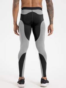 กางเกงเลกกิ้งผ้ายืดลำลองสำหรับผู้ชายผ้าใยโพลีเอสเตอร์ระบายอากาศได้ดีดีไซน์เอวสูงพิมพ์ลายดิจิตอลสีสันสดใส - Product Image 2