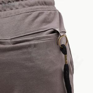 Shorts de sport pour homme, haute élasticité, respirants, décontractés, pour la course à pied, taille élastique, imprimé, teint, de haute qualité, en laine peignée, écologiques, OEM - Product Image 6