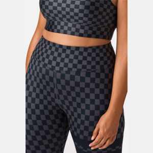 Women OEM ODM Custom <b>Tight</b> Fitness Yoga Pants Sublimation Printed Sport Legging - Product Image 4