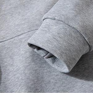 Venta al por mayor de ropa deportiva para hombre, chándales de alta calidad 95% poliéster 5% Spandex tejido de cuatro vías, traje deportivo de invierno sólido elástico - Product Image 5