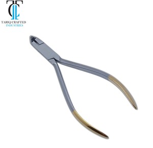 Pince coupante distale orthodontique, instrument dentaire pour couper les fils d'appareils dentaires, en acier inoxydable - Product Image 4