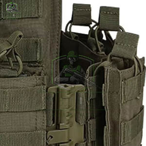 Chaleco Táctico Sin Mangas de Diseño Único, Venta al por Mayor, Color Sólido, Nailon y Poliéster Ligero, Color Personalizable, Alta Calidad - Product Image 4