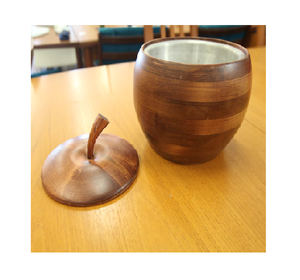 Wholesale <b>Wood</b> Ice Bucket Customized Size Square Shape With Finest Quality bar Accessories <b>Wood</b> Ice Bucket - Product Image 3