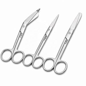 MJW Juego de 3 Tijeras de Primeros Auxilios de Acero Inoxidable Reutilizables para Hospital, Clínica y Atención de Emergencias - Product Image 3