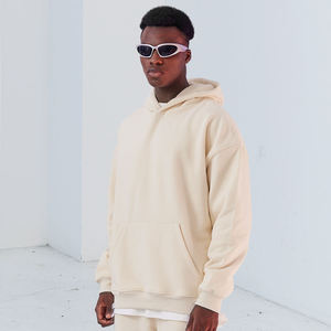 Sweats à capuche et sweatshirts pour hommes OEM Custom Graphic Print Heavy Oversized Blank Hoodies Set Vêtements pour hommes - Product Image 4
