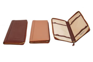 Funda de cuero sintético con logotipo personalizado, Color marrón, gran oferta - Product Image 2