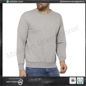 เสื้อกันหนาวแบบสวมหัวผ้าฟลีซสำหรับผู้ชาย,น้ำหนักเบาแขนยาวคอกลมสำหรับผู้ชายโลโก้แบบกำหนดเอง - Product Image 2