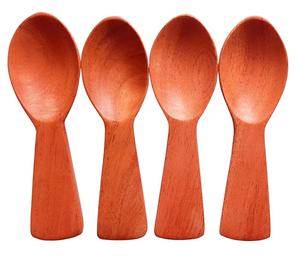 ÚNICO SERVIDOR DE ENSALADAS DE MADERA JUEGO DE 2 HECHO A MANO ÚNICO KETCHENWAR - Product Image 1