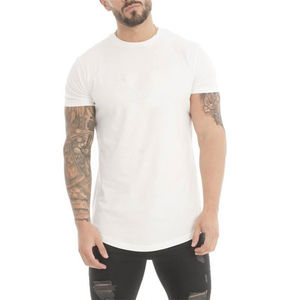 Meilleur matériel hommes T-Shirts Slim Fitness col rond léger décontracté Streetwear personnalisé prix de gros 100% coton - Product Image 2
