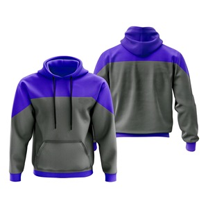 Sudadera con capucha de algodón pesado de alta calidad hecha a medida, sudaderas con capucha transpirables lisas para hombres - Product Image 4