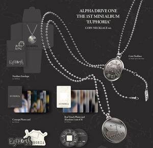 ALPHA DRIVE ONE - [ EUPHORIA ] 1ER MINI (Collier à pièces de monnaie Ver.) Album KPOP Best Seller en Corée - Product Image 4