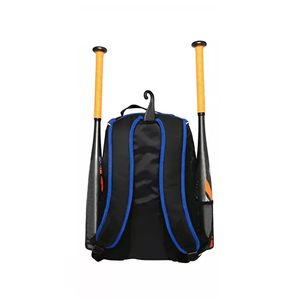 Sac à dos de sport personnalisé pour baseball et softball, fermeture éclair, motif lettres, fonction antivol pour le rangement des équipements - Product Image 2