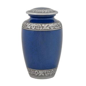 Compra de cremación de recuerdo de aluminio de calidad premium con urnas de cremación de estilo americano de forma redonda a la venta - Product Image 1