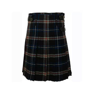 2025 Kilts de tartan en laine de coton de conception unique Service OEM Kilts de tartan en vrac Kilts de tartan en gros - Product Image 2
