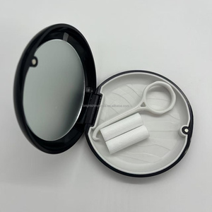 Hộp đựng niềng răng và mắc cài chỉnh nha trong suốt có gương, từ tính, kiểu OEM - Product Image 3