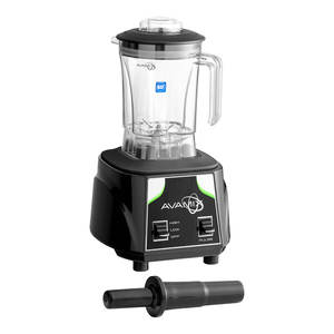 Mixeur industriel haute puissance 2200 watts, 2 L, pour smoothies, avec couvercle anti-bruit - Product Image 1