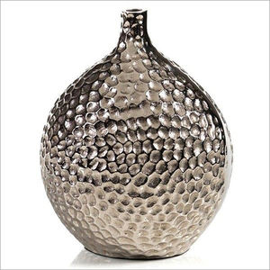 Aluminium Metal <b>Flower</b> Vase for Home Decor and Living Rooms Cast Aluminium Vase With <b>Mirror</b> Polished - Product Image 3