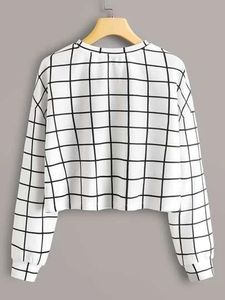 Custom Luxury Clothing Manufacturers Women's Striped Sweatshirts Hoodies Pullovers & <b>Zip</b> <b>Ups</b> - Product Image 5